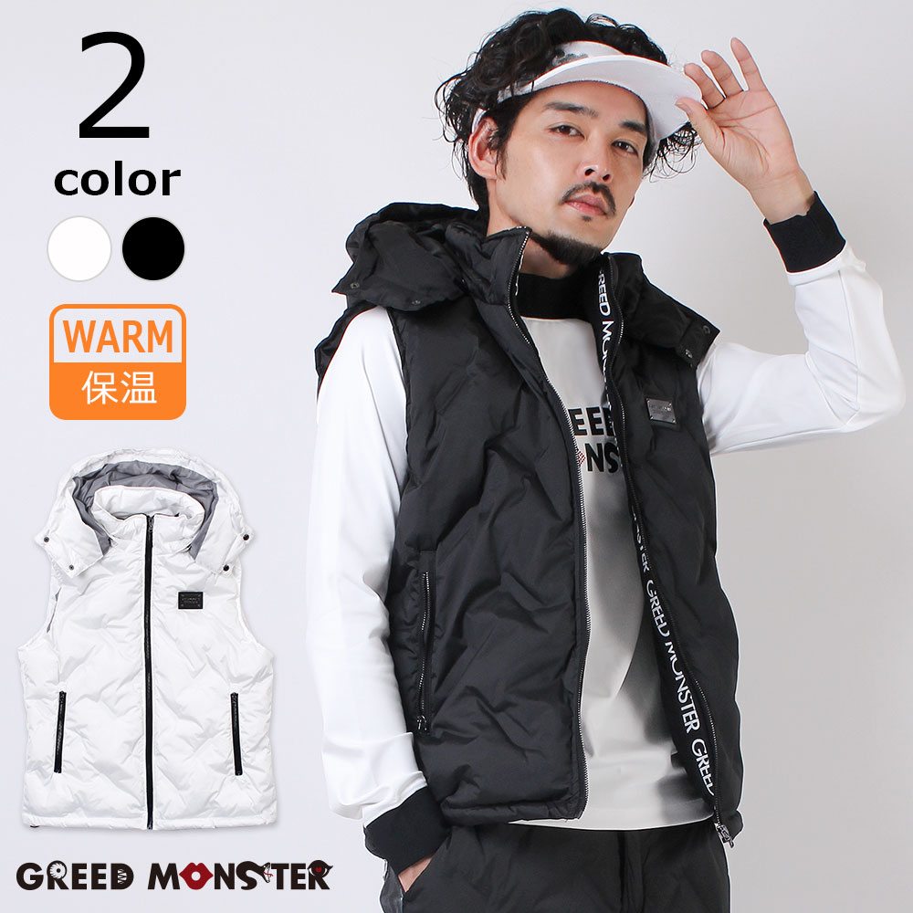 楽天市場】【送料無料】メンズ ゴルフウェア ダウンベスト 防寒 寒さ