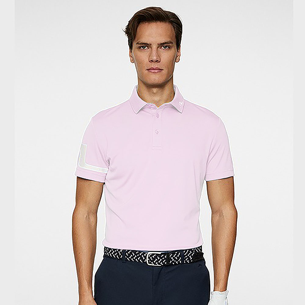 楽天市場】J.LINDEBERG ショルダーロゴ 半袖 ポロ シャツ ゴルフウェア