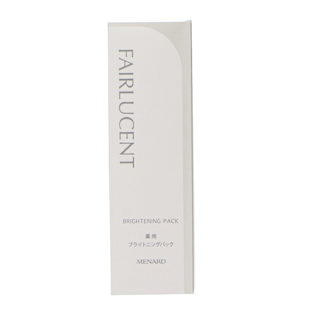 楽天市場】メナード フェアルーセント 薬用ブライトニングパック 110g