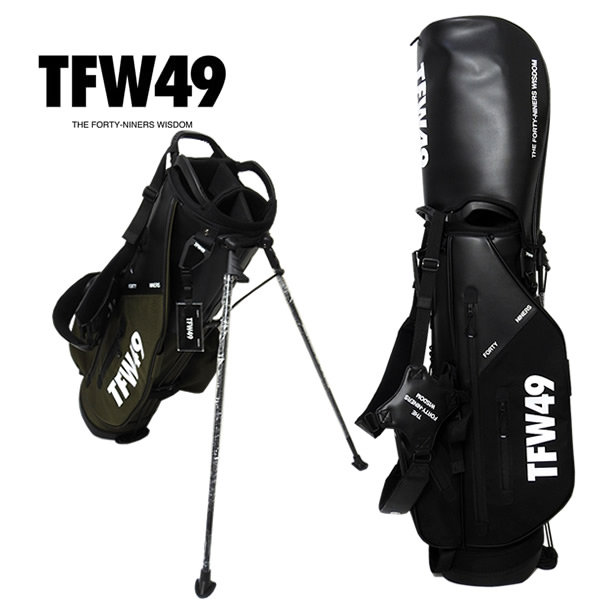 楽天市場】TFW49 ゴルフ キャディバッグ スタンド 9.5型 メンズ