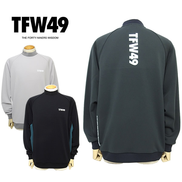 楽天市場】TFW49 ゴルフ メンズ カットソー モックネックプルオーバー