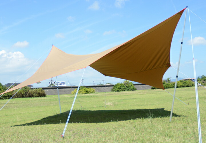 楽天市場】【レンタル】焚火 タープ TC ウィング〔テンマクデザイン