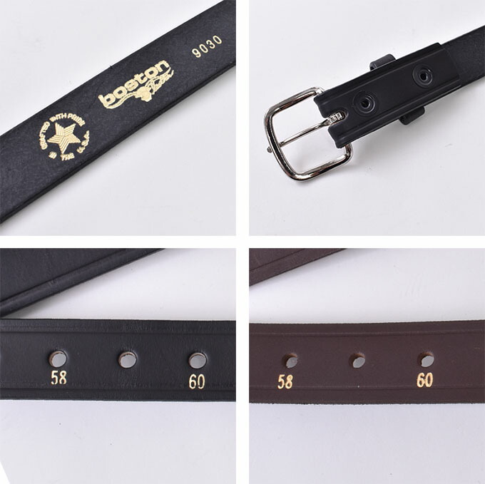 楽天市場】Boston Leather / Sizing Beltボストン レザー / サイジング