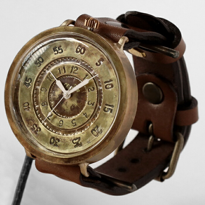 楽天市場】渡辺工房 手作り腕時計 “GIGATIME2-B” 50mm クォーツ [NW