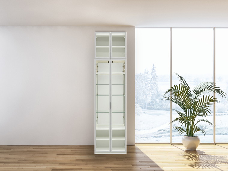 楽天市場】【開梱設置送料無料/受注製作】 VA 壁面収納 本棚 幅60cm 上