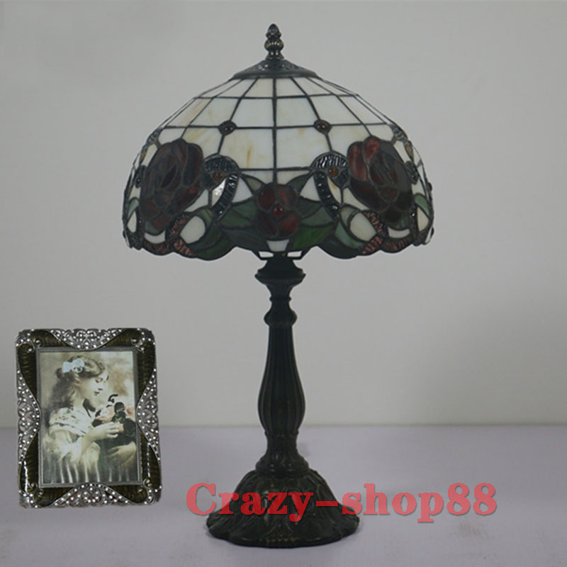 楽天市場】ステンドグラスランプ テーブルランプ ティファニーライト