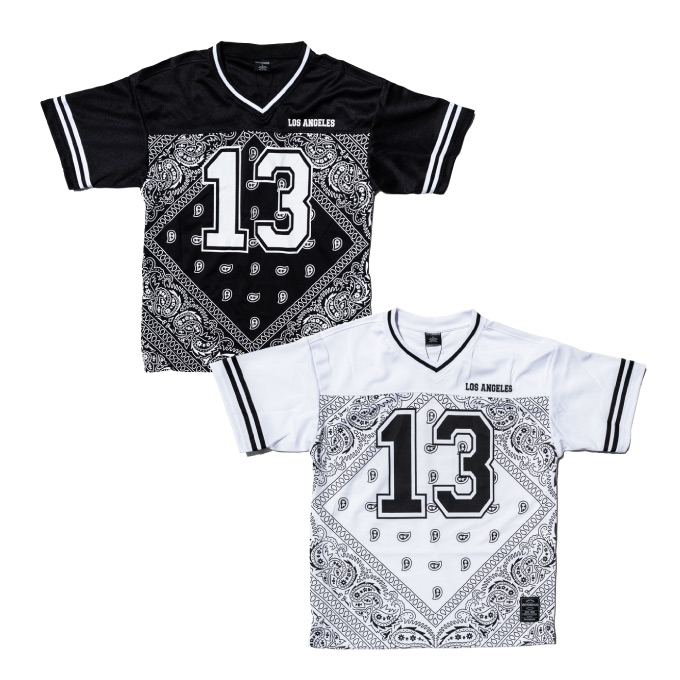 楽天市場】VICTORIOUS 【バンダナ フットボールシャツ 13】 ゲーム