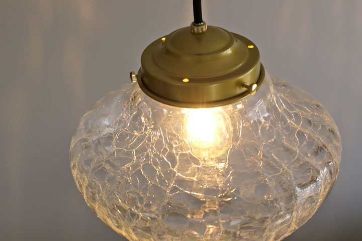 楽天市場】ペンダントライト 【 銀杏 / クリア 】 1灯 和風 昭和レトロ