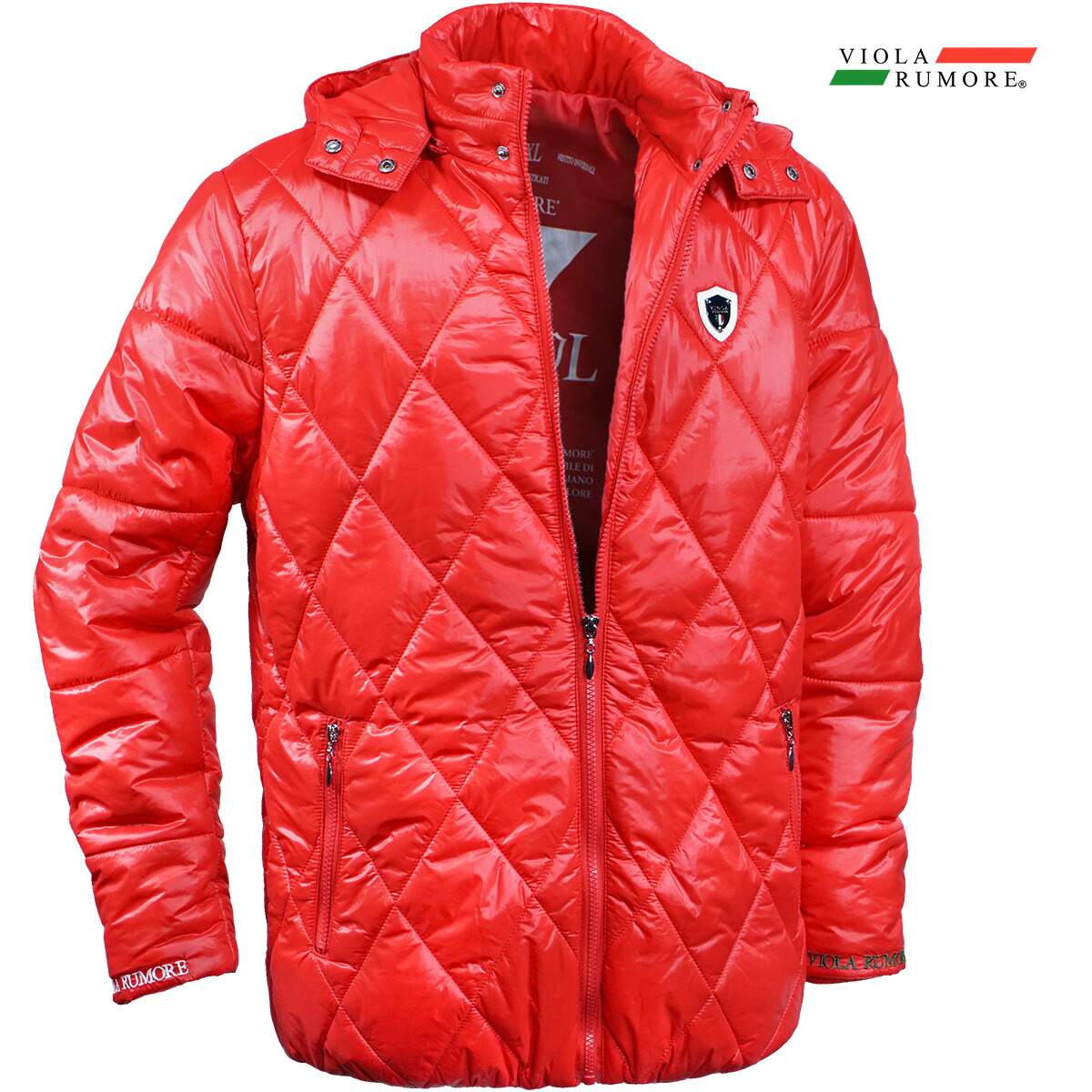 楽天市場】VIOLA rumore ヴィオラ ビオラ 中綿ジャケット フード付き