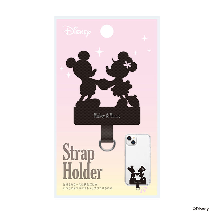 楽天市場】ディズニー ストラップホルダー ミッキー ミニー