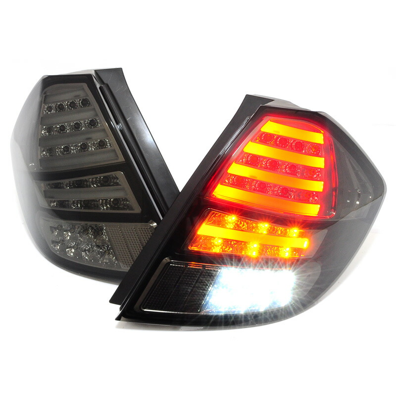 楽天市場】GE6〜9 フィット FITファイバーフルLEDテールランプブラック