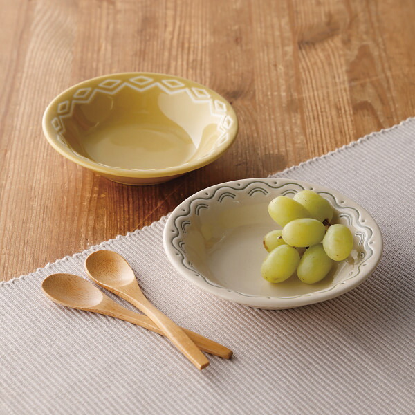 楽天市場】コモン ペアフルーツボウル(スプーン付) YMK80-196S 洋陶器