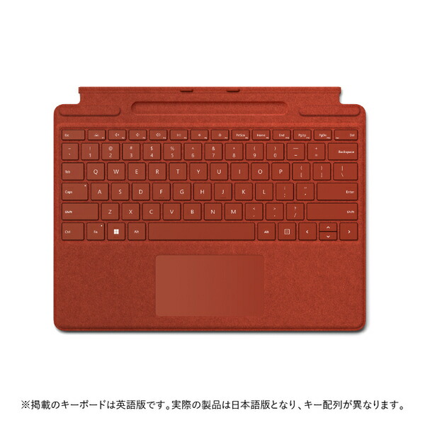 楽天市場】surface pro signature タイプ カバー - ポピーレッドの通販