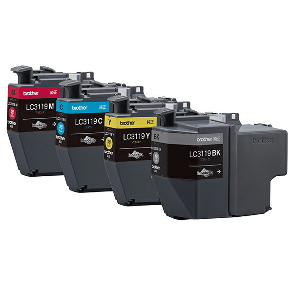 楽天市場】brother(ブラザー) 【純正】 LC3119-4PK 【ブラザー純正