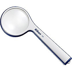 ニコン ニコン 読書用ルーペ S1-10D ブルー 2.5倍 (拡大鏡・ルーペ