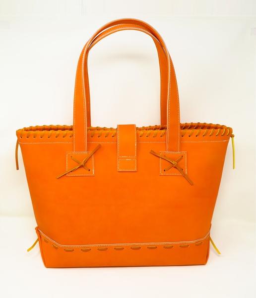 楽天市場】久保田スラッガー レザーバック T-30LB DPオレンジ×タン 24L