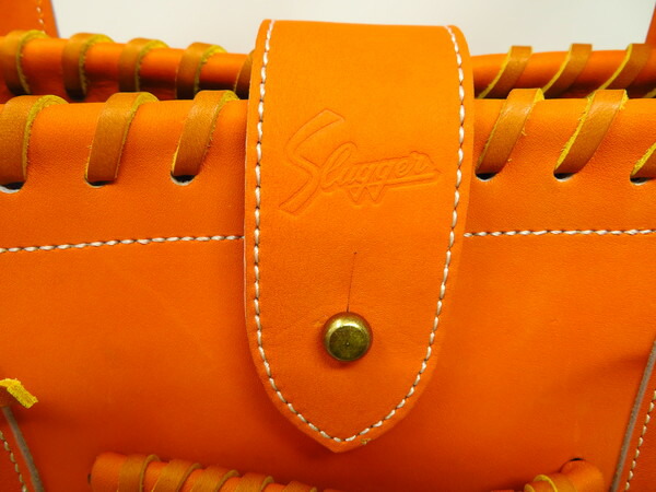 楽天市場】久保田スラッガー レザーバック T-30LB DPオレンジ×タン 24L
