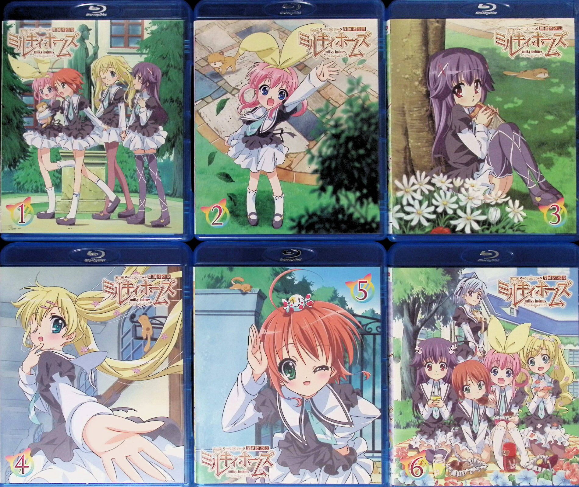 楽天市場】【中古】 探偵オペラ ミルキィホームズ 全6巻セット (Blu