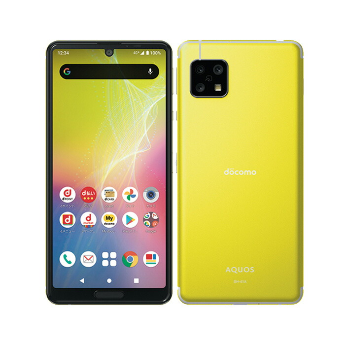 楽天市場】【未使用品〜中古品】SHARP AQUOS sense4 SH-41A docomo版