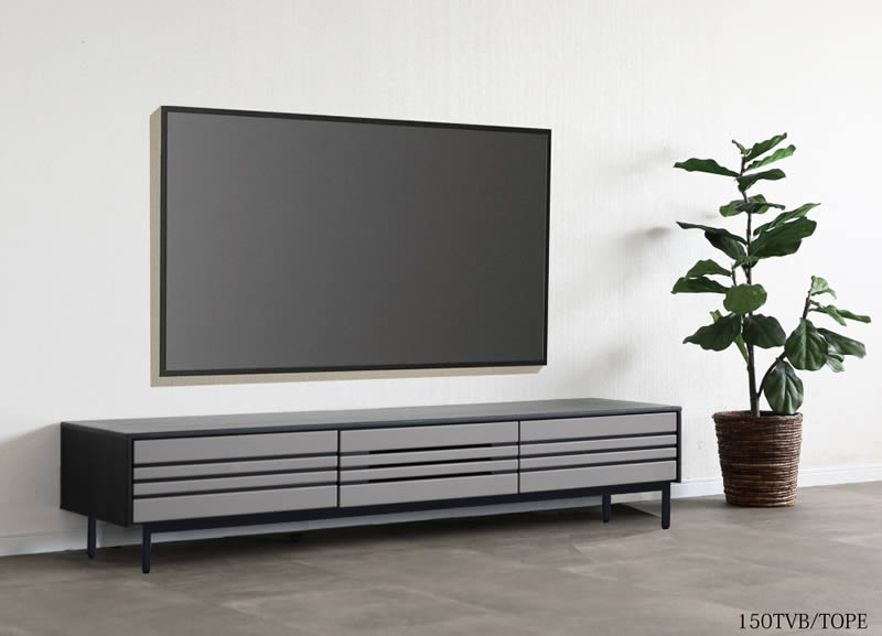 楽天市場】【送料無料】TVボード 幅150cm ローボード テレビボード