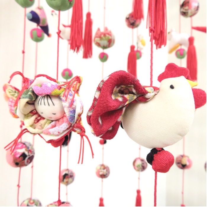 楽天市場】つるし飾り つるし雛 三輪飾り 160cm～ 21連 ひな人形