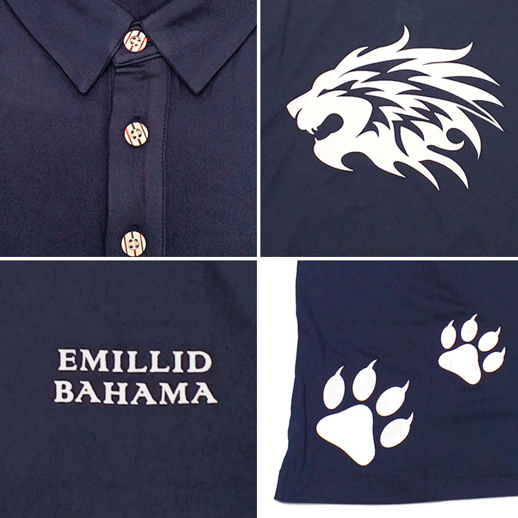 楽天市場】エミリッドバハマ ポロシャツEMILLID BAHAMA ゴルフウェア