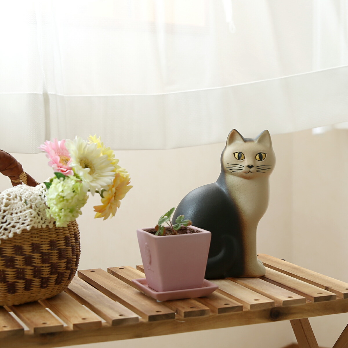 楽天市場】【クーポン4種あり】リサラーソン 猫 キャット ムッレ