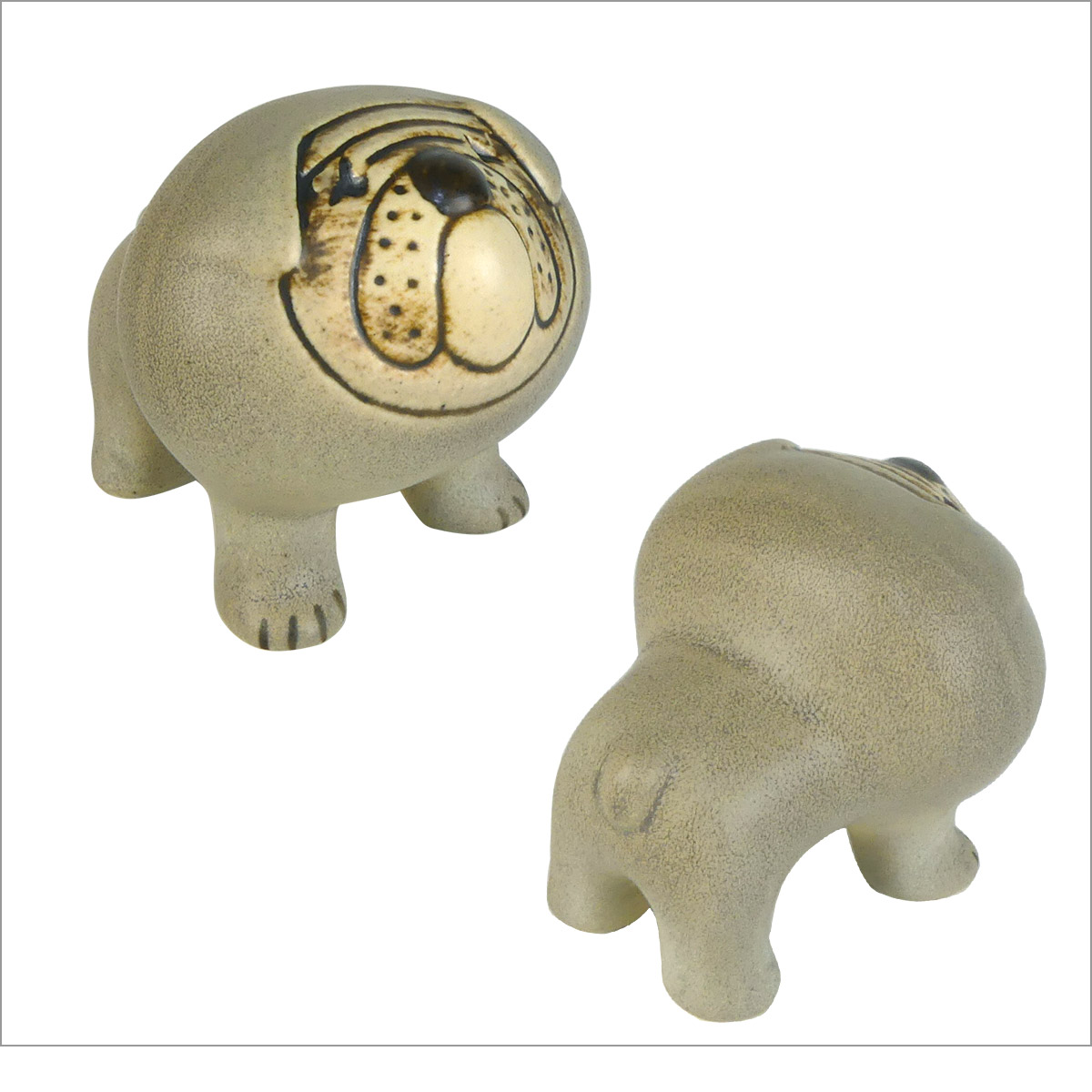 楽天市場】【クーポン4種あり】リサラーソン 置物 ミニケンネル