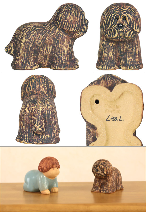 楽天市場】【クーポン4種あり】リサラーソン 置物 ミニケンネル