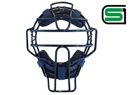 楽天市場】硬式キャッチャーマスク 一体型モデル ネイビー アルミ製