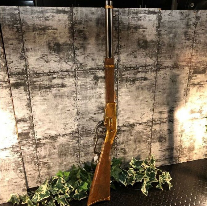楽天市場】ライフル銃(レプリカ)!! アメリカ西部開拓時代!! 実物大