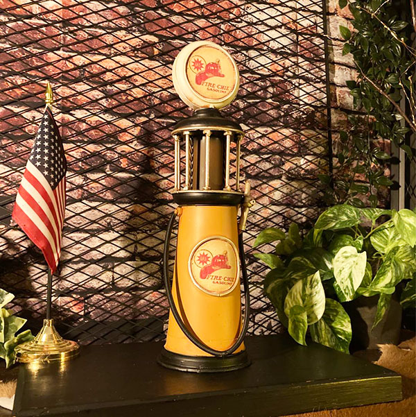 楽天市場】アンティーク・インテリアオブジェ｢ブリキ製 ガソリンポンプ