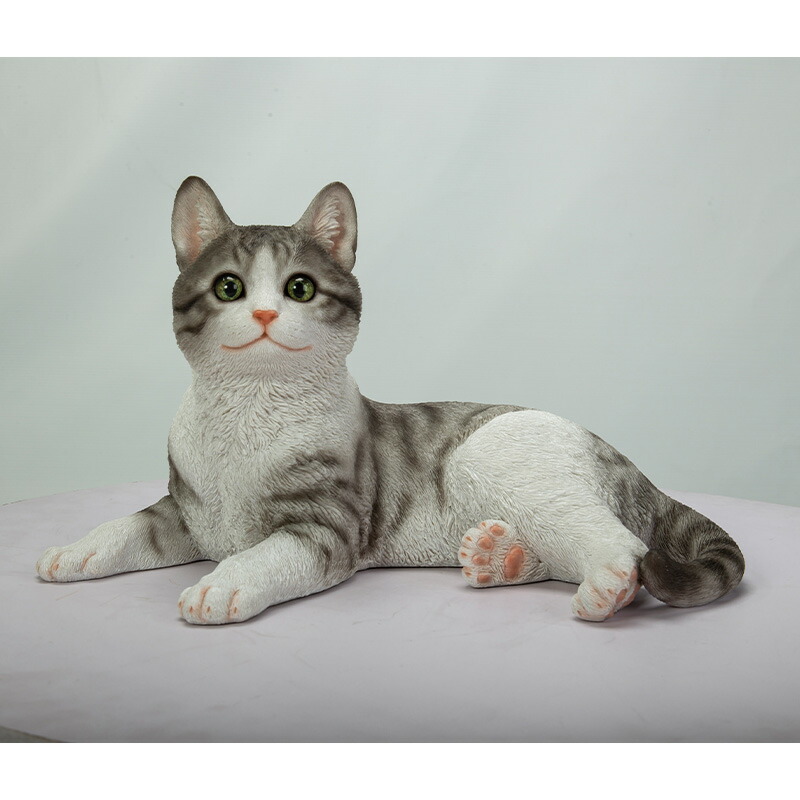 楽天市場】[エントリーで更にP3倍！3/11 1:59まで] 寝そべり猫 猫 ねこ