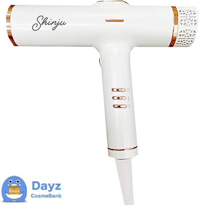 楽天市場】shinju シンジュ ドライヤー KR-F03 白蝶 (白/ホワイト