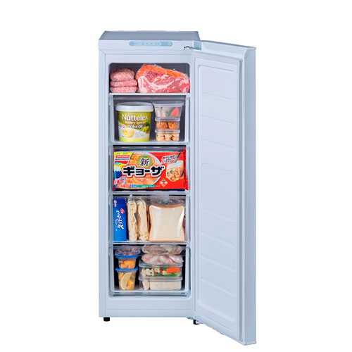 楽天市場】スリム冷凍庫 80L IUSN-8A-W ホワイト アイリスオーヤマ