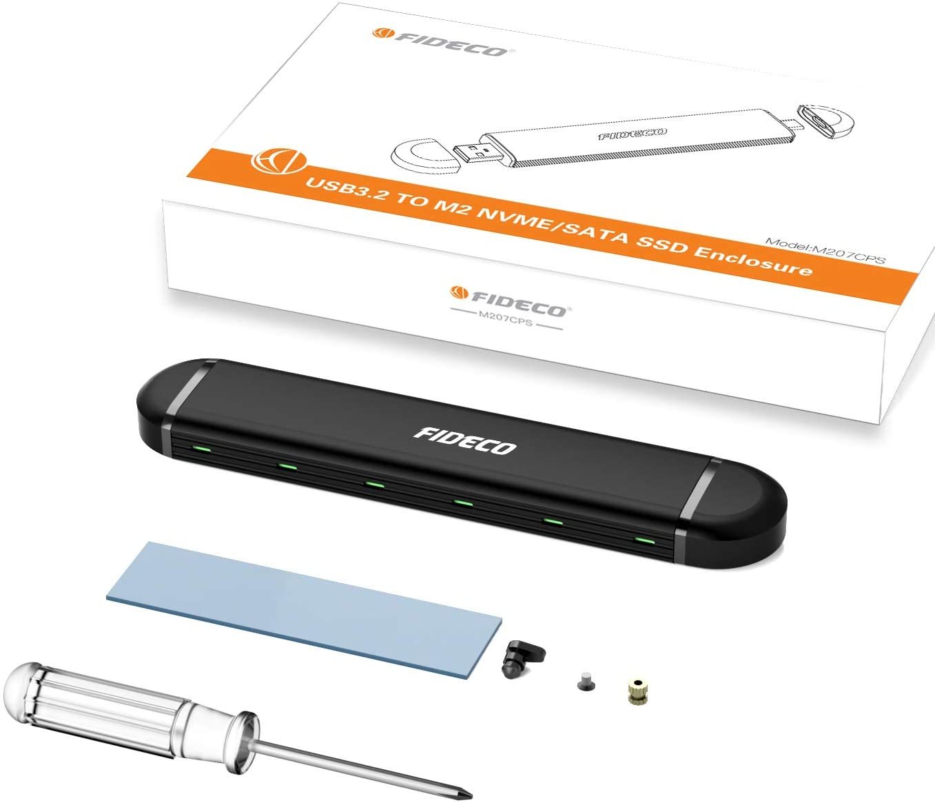 楽天市場】FIDECO M.2 NVMe PCIe & SATA SSDケース USB3.1 Gen2（B-Key