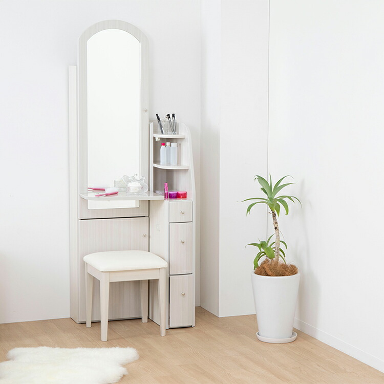 楽天市場】【50%OFF ~3/11 1:59】 ドレッサー 姿見 スリム コンセント