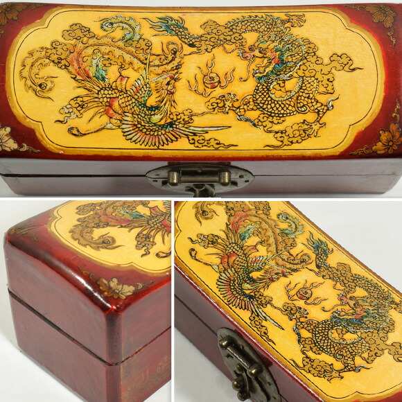 楽天市場】シノワズリー 西蔵小箱 赤色 チベットボックス M 小物入れ