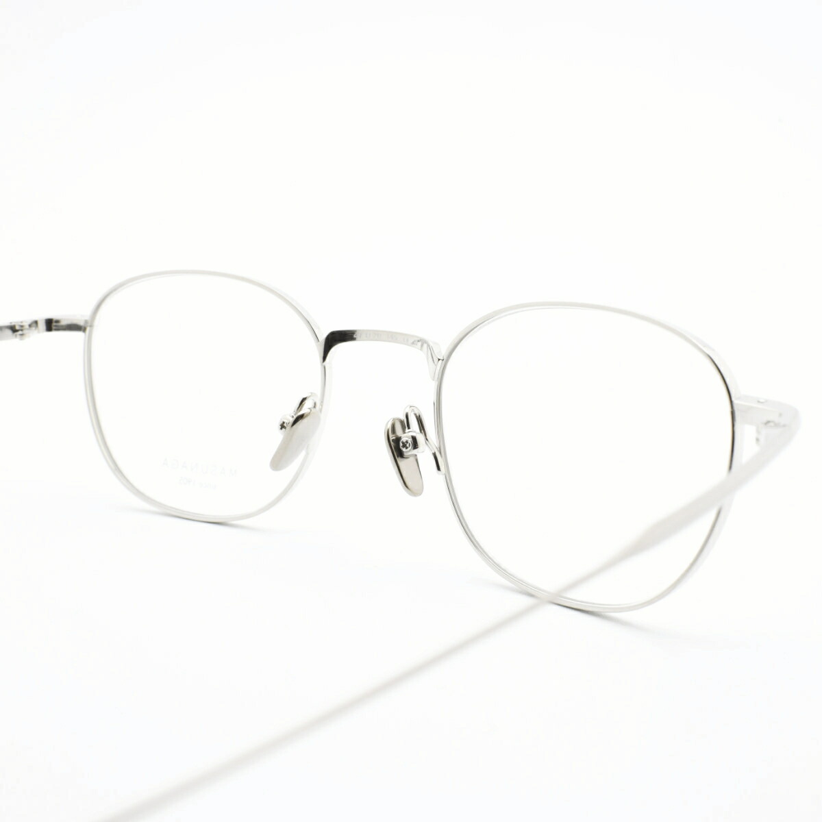 楽天市場】増永眼鏡 MASUNAGA since 1905Chord D col-52 SILVER
