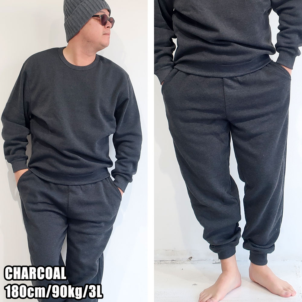 楽天市場】スウェット 上下 メンズ 大きいサイズ セットアップ 3L 4L