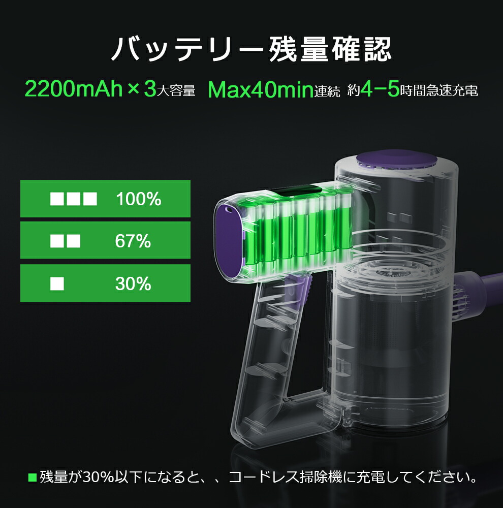 楽天市場】楽天1位＼85%OFF！スーパーSALE／ 掃除機 コードレス