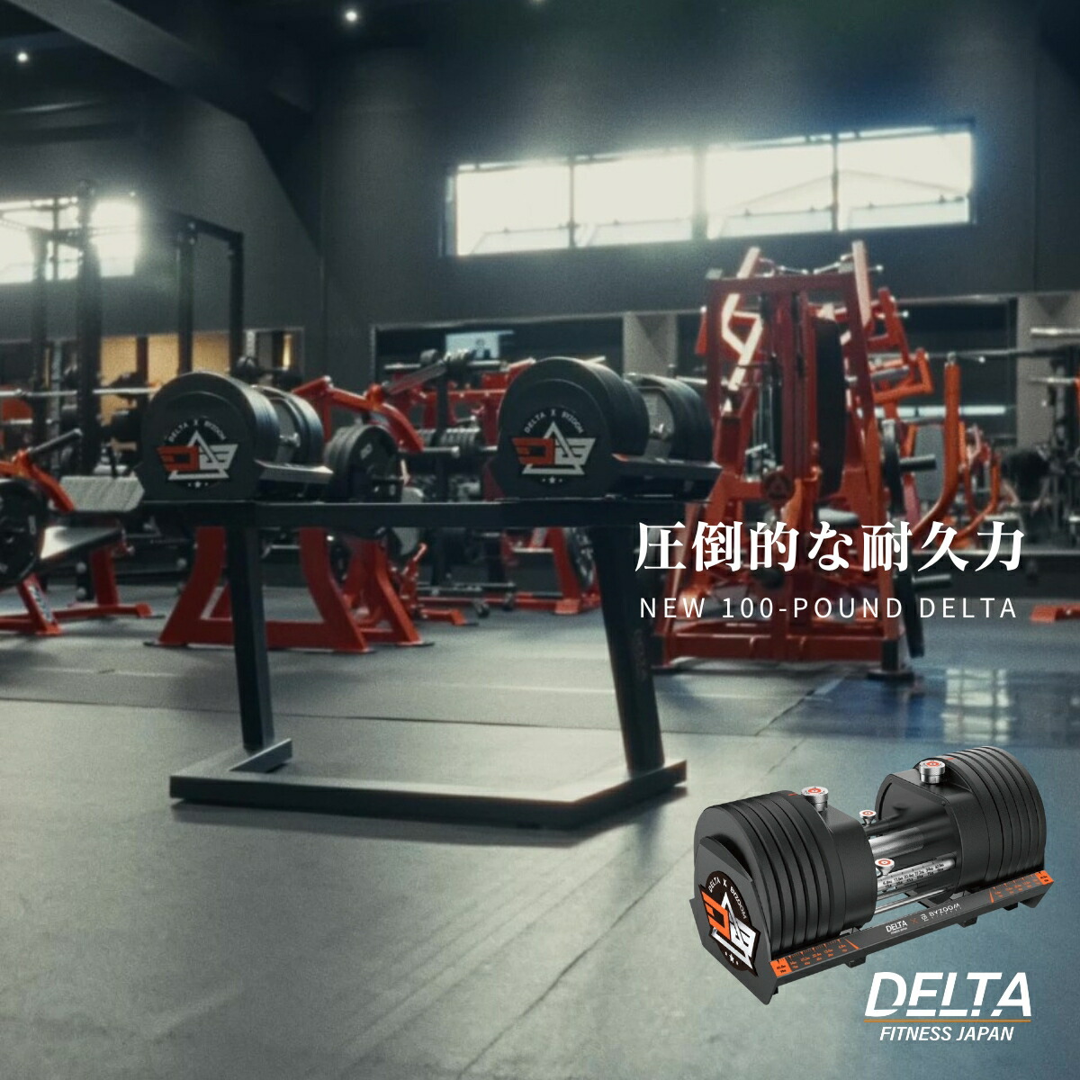 セット販売】DELTA 調整可能なダンベルセット 100ポンド① Amazon