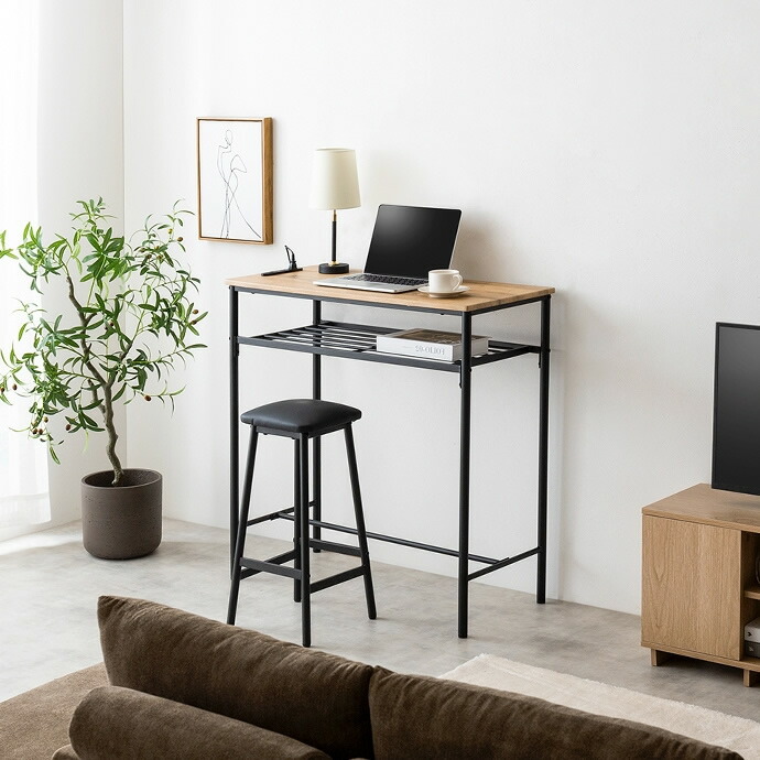 楽天市場】3点セット カウンターテーブル スツール2脚セット ハイ