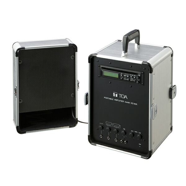 楽天市場】KZ-30A TOA 移動用PAアンプ 30Wx2ch CD付［イベント アンプ