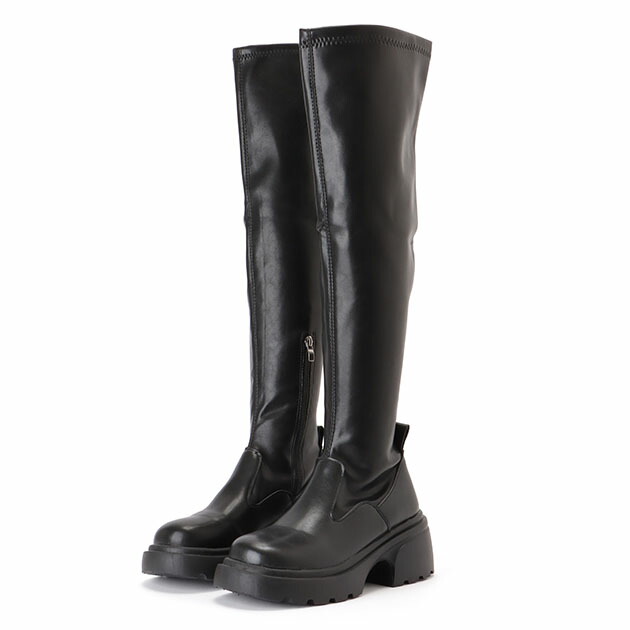 楽天市場】レザー ニーハイ ブーツの通販