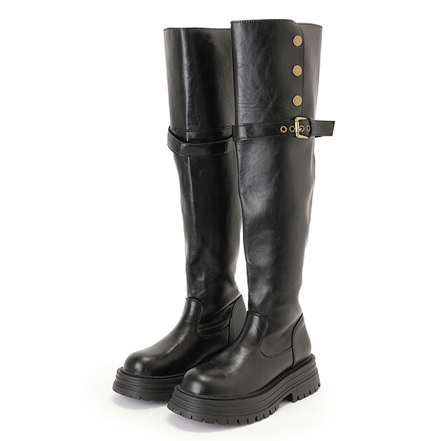 楽天市場】レザー ニーハイ ブーツの通販