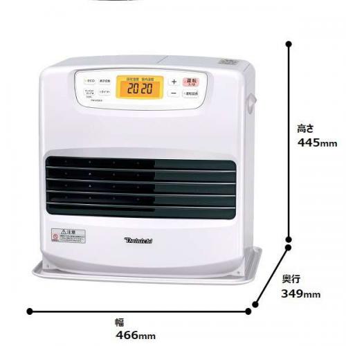 楽天市場】ダイニチ Dainichi 石油ファンヒーター 木造15畳