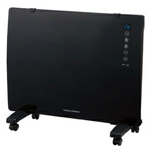 楽天市場】ユアサ ガラスパネルヒーター 強弱パワー切替 キャスター