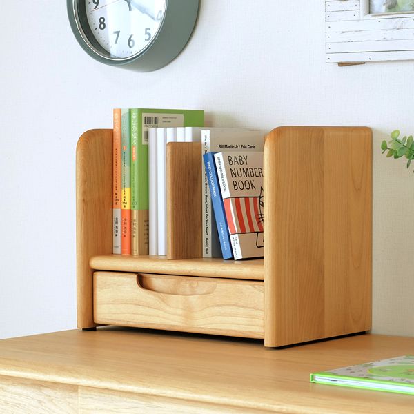 楽天市場】【期間限定2000円引き】ブックスタンド 収納 卓上 本棚 幅35