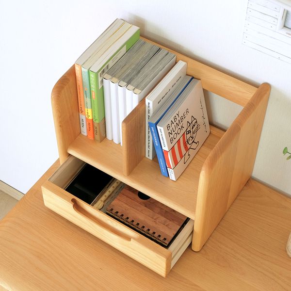 楽天市場】【期間限定2000円引き】ブックスタンド 収納 卓上 本棚 幅35